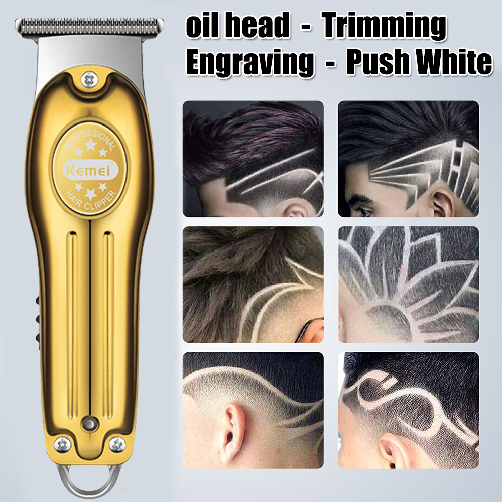 Kemei 679 Cordless Hair Beard Trimmer Clipper Shaver BK004 Professional Portable