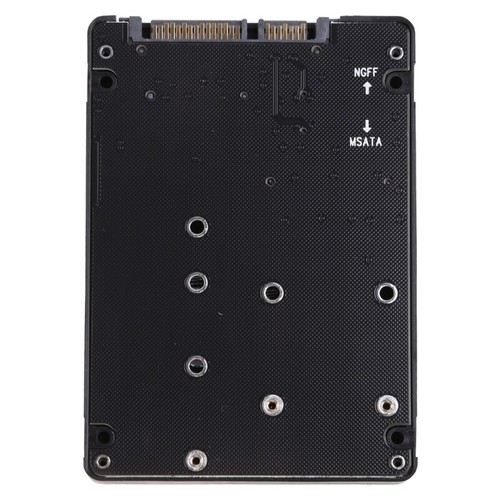 MSATA/ NGFF for M.2 to Sata3 2.5" SSD Hard Disk Adapter Card Enclosure for - Afbeelding 5 van 8