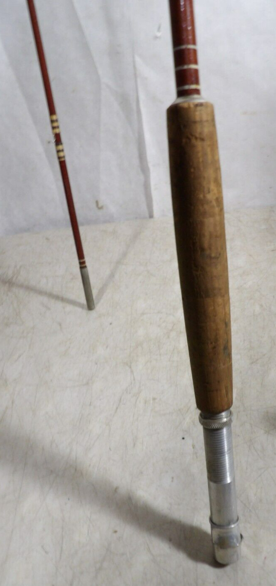 antique wooden fly fishing rods from 1950 & Collectible Rods: Identification & Value Guide: Homel, D. B.: 9781879522077 Books Allcocks 11' Fishing Rod 1950s,