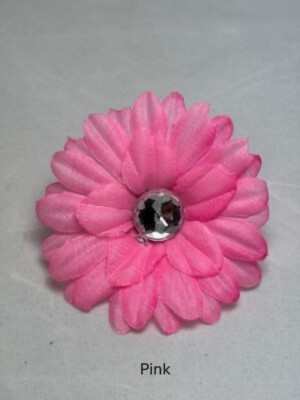 12 Small Gerber Daisy 2'' Flower Heads Wholesale Hair Bows Crafts
