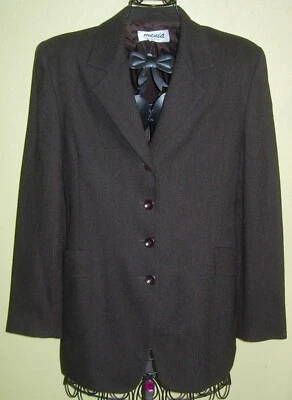 44 ) Eleganter Brauner Damen Rock Anzug  Gr. 38 - Der Firma Menia Fodera Lining - Bild 1 von 4