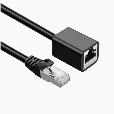 K57 RJ45 Netzwerkkabel Verlängerung 50 cm, Ethernet LAN DSL Verlängerungskabel