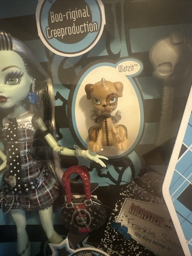 Monster High Boo-riginal Creeproduction Frankie 2022 Run Doll New In Box - Picture 3 of 8