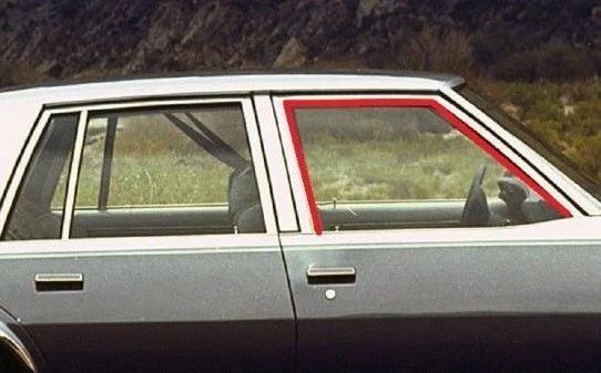 Pontiac Parisienne 1983-1986 4 puertas nuevo puerta delantera ventana sellos de canal, par Foto 2 de 4