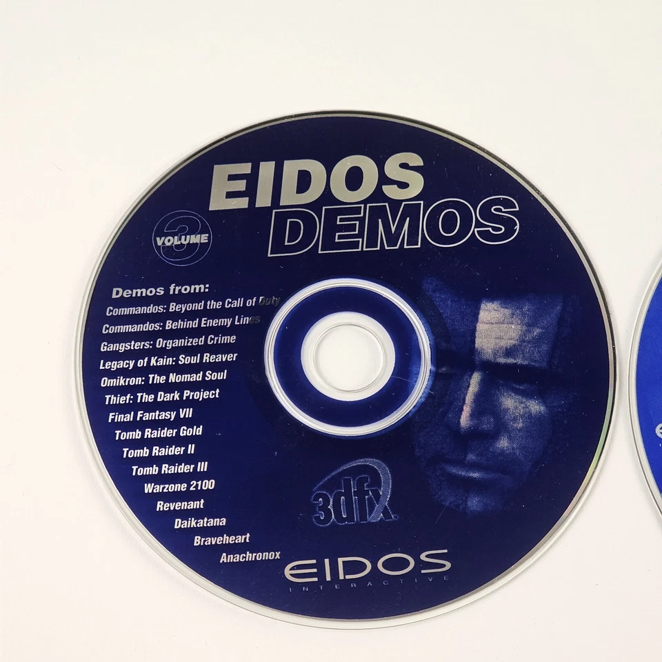 Eidos Demos Volume 7 3 PC Daikatana Final Fantasy 7 Tomb Raider Thief Omikron - Image 2 of 3