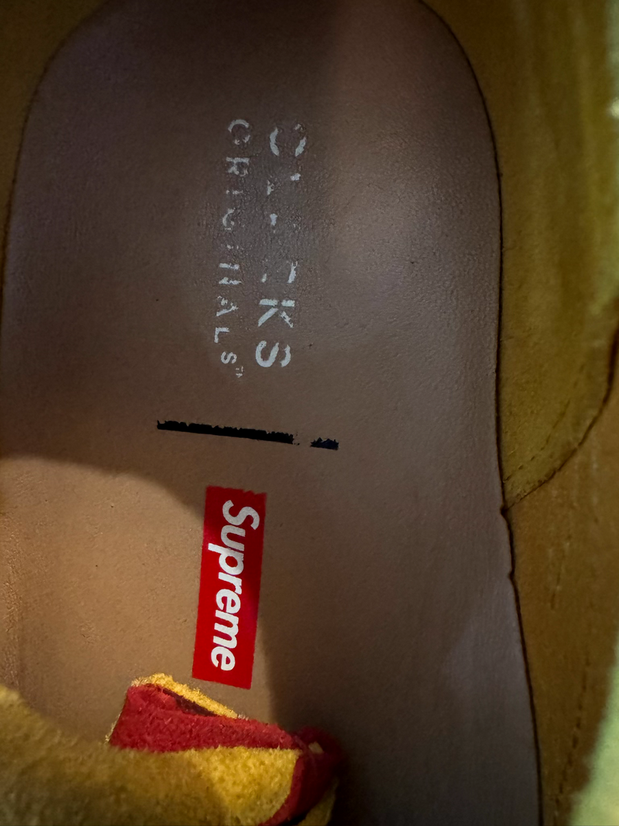 Supreme Clarks Originals Wallabee Black Tan Gold 3 Color Supreme Clarks Originals Wallabee Black Tan Gold 3 Color