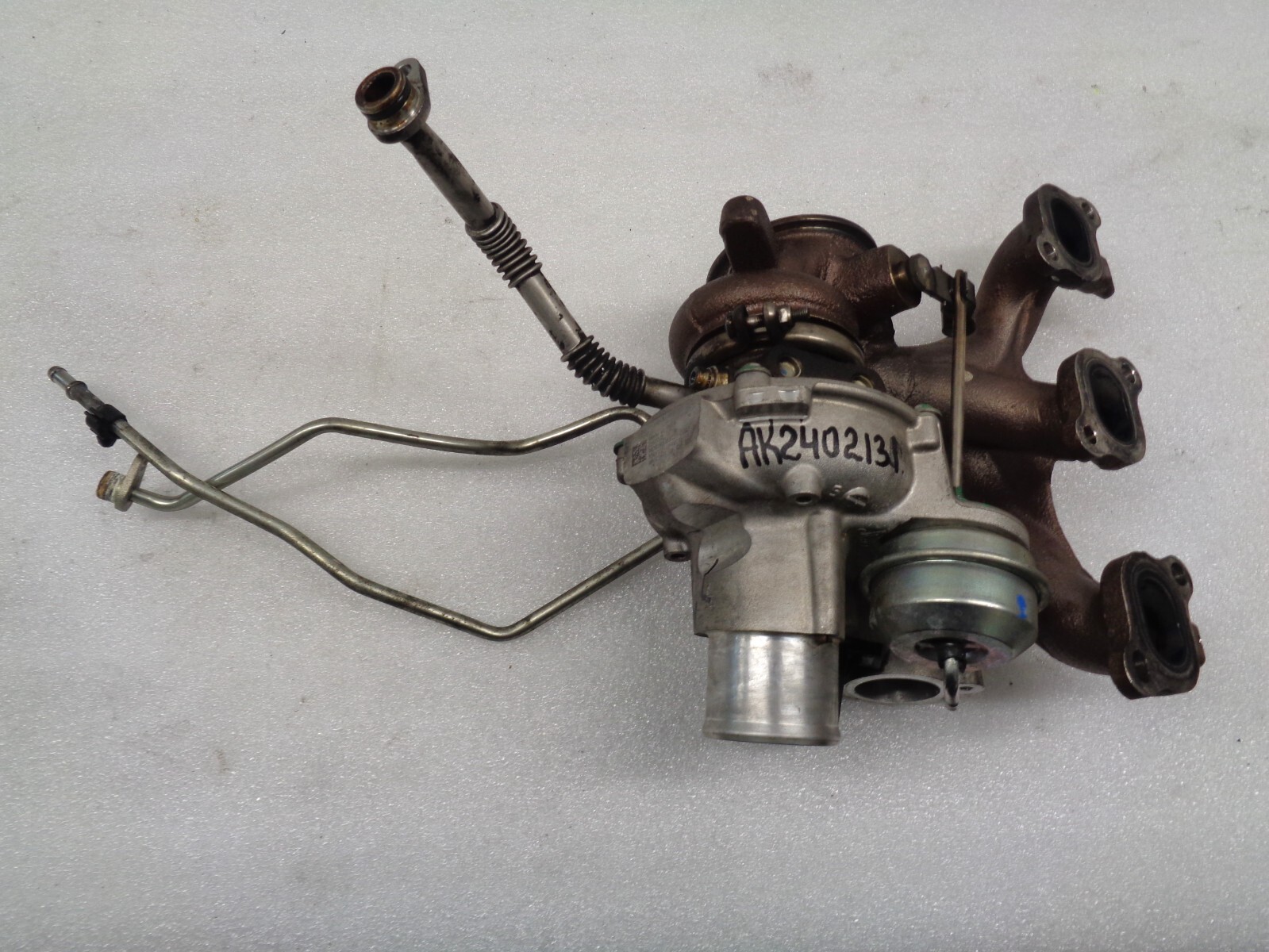 2014-2017 Maserati Ghibli 3.0L Left Driver Turbocharger Manifold OEM AK2402131