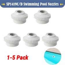 Pool Waterfall Jet Nozzle Replacement - Lightweight, 360° Rotation Design