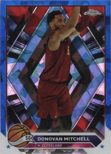 2023-24 Topps Chrome Sapphire Edition - Donovan Mitchell #45