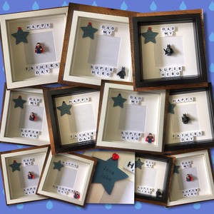 fathers day lego frame