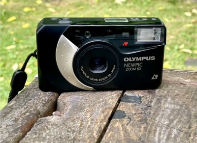OLYMPUS NEWPIC ZOOM 60 コンパクトカメラ Olympus NEWPIC ZOOM 60 Black Point & Shoot APS Film Camera | eBay