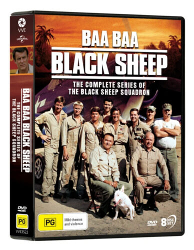 BAA BAA BLACK SHEEP : THE COMPLETE SERIES [NTSC ALL REGIONS] (8DVD) - Picture 1 of 1
