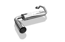 FOX Sportauspuff Edelstahl Endschalldämpfer Honda Civic 4 CRX 2 Bj. 88-91 1x90mm