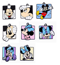 Lot Cartoon Mickey Minnie Charm Pendant DIY Bracelet Earring Jewelry Making