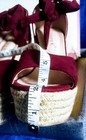 Allegra K Espadrille Platform Wedges Heel Lace Up Sandals S 10 Never Worn  — photo 7