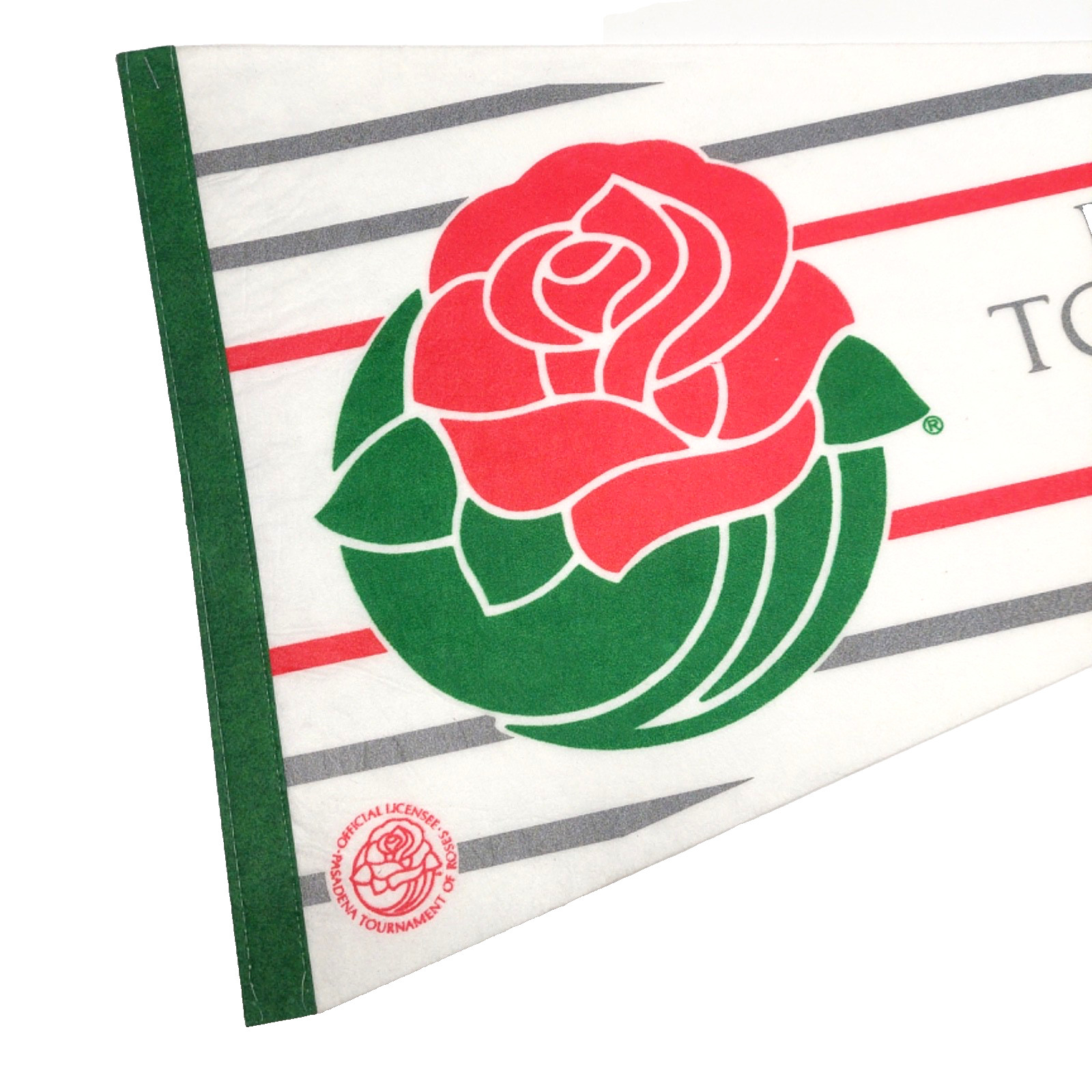 Pasadena California Tournament of Roses Vintage Full Size Pennant 12