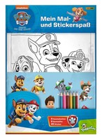PAW Patrol: Mein Mal- Und Stickerspaß Panini