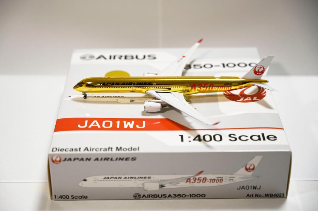 Aviation 1:400 JAL Japan Airlines A350-1000 JA01WJ #a0fd5c