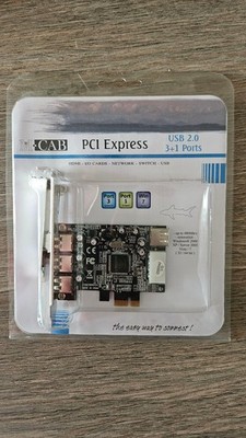 PCI Express 3xExtern+1xIntern USB 2.0 Controller