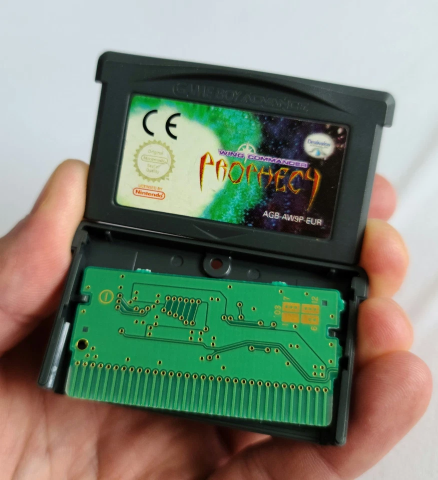 Wing Commander Prophecy Nintendo Game Boy Advance Protector Genuine GBA NDS PAL - Image 2 of 4