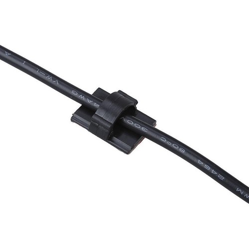 Wire Tie Cable Clip Black Ceramic Clip For Car Dash Cam Glass Glossy Cardboard - Afbeelding 5 van 12