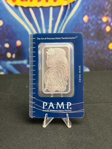 1 oz PAMP FINE CARDED  SUISSE Very Nice .999
