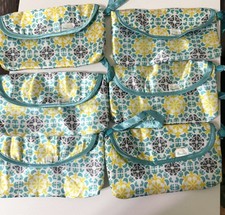 Pampers Diaper Pouch Bag Brand New Green Yellow Baby set of 6