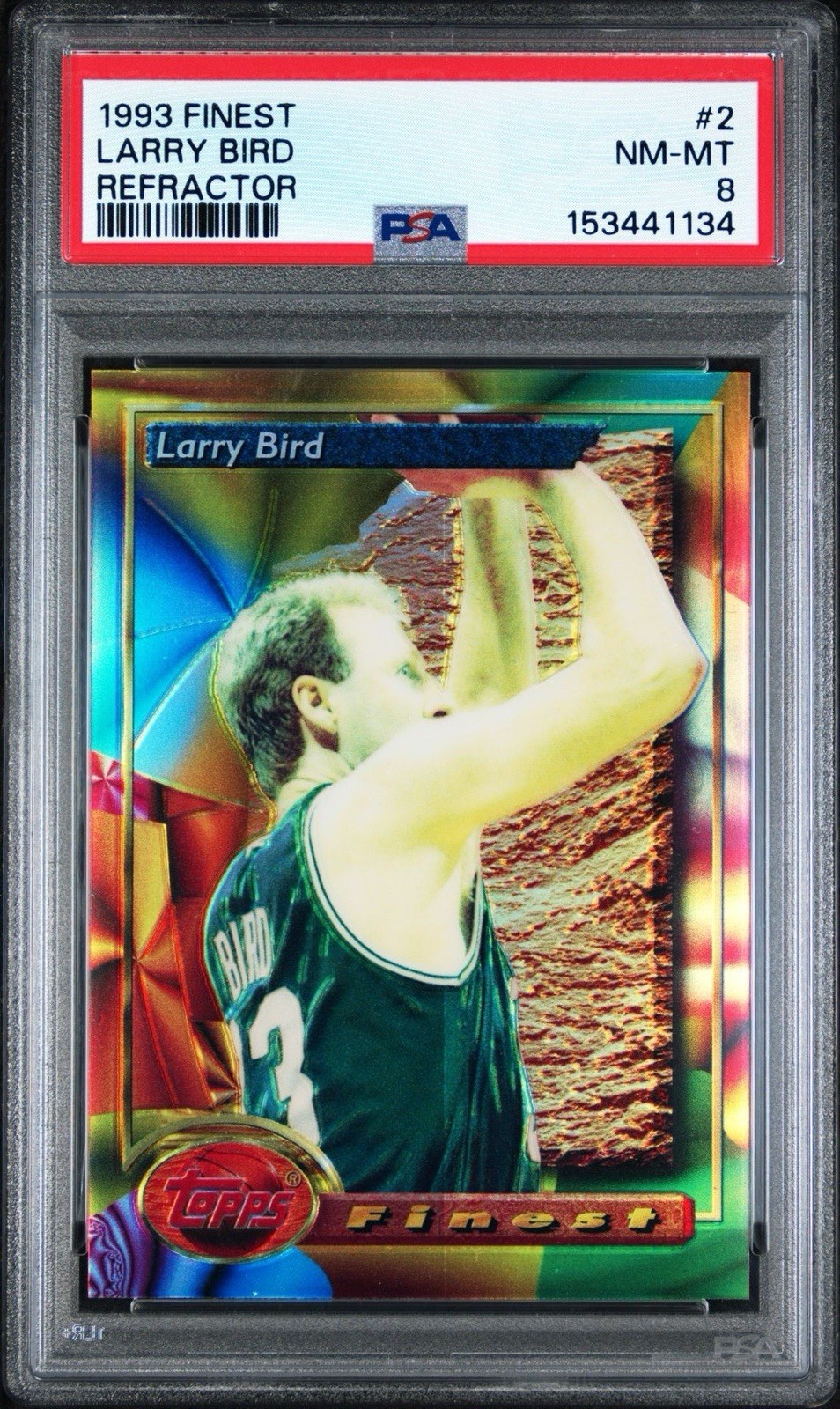 Larry Bird 1993 Topps Finest #2 Refractor Price Guide - Sports