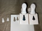 New ListingLot Martha Stewart Tree Snowman Holiday Design Paper Punch Craft Scrapbooking