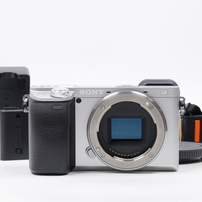 SONY a6400 ILCE-6400 Camera Body Silver (Shutter Count:3111) [Near Mint] #7457TH
