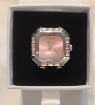 Invicta Angel 49581 Women Pink Dial Crystal Octagon Case Silver Tone Ring Watch Mini Ring Watch model 49581 | InvictaWatch.com main image 2