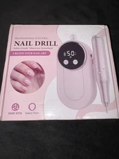 High Speed Nail Drill for Acrylic Removal 50 000 RPM Pro E-File Manicure Machine
