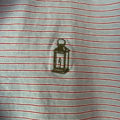 Holderness & Bourne Tailored Fit Polo Liberty Red White Blue Men's XL Lantern - Picture 4 of 9