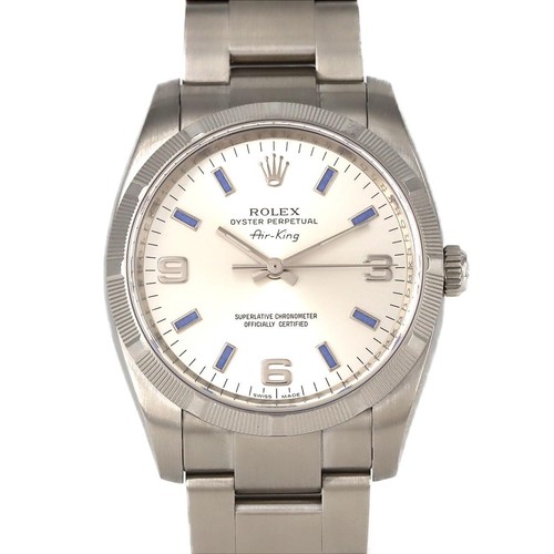Authentic Rolex Air-King 114210 Stainless Steel Mechanical Aut...