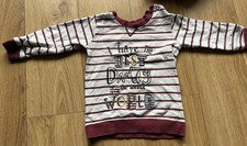 12-18 Month Striped Jumper Best Daddy George Baby Boy