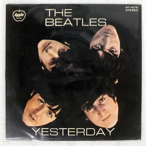 BEATLES YESTERDAY APPLE AP4578 Japan FLIPBACK COVER VINYL 7