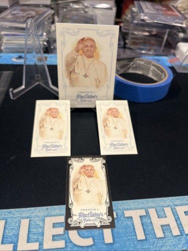 Pope Francis I 2013 Topps Allen & Ginter's Mini Black Border A&G Rare Lot Look