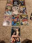 10 Vintage Comic Superman Comic Book Lot - Higha Grade - Flash - #556 554 550