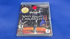 396: White Knight Chronicles II PS3 PlayStation 3 Complete CIB  Tested Working