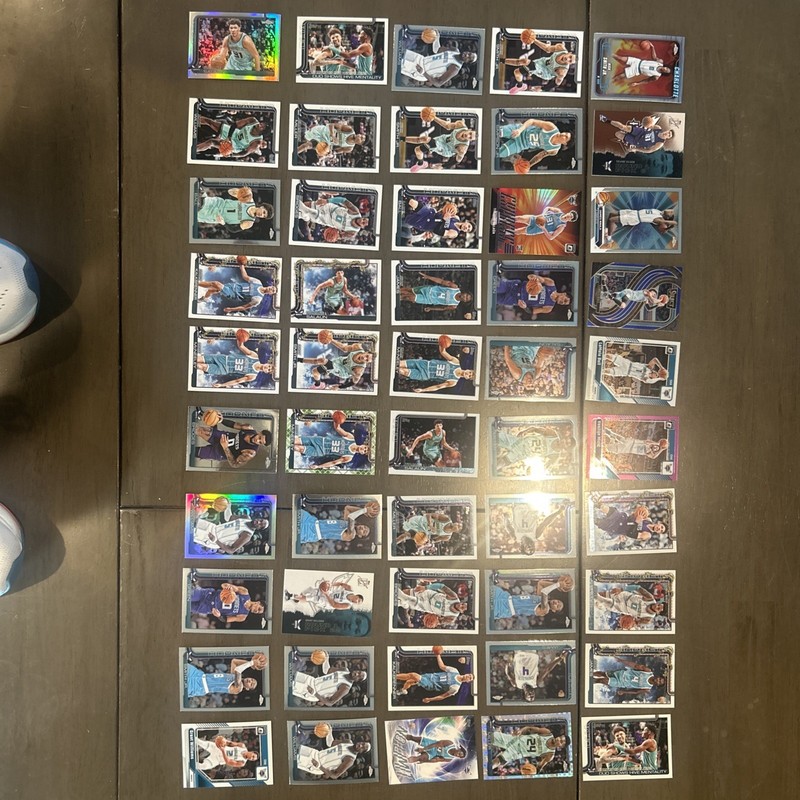 Charlotte Hornets Lot Of 50 Cards