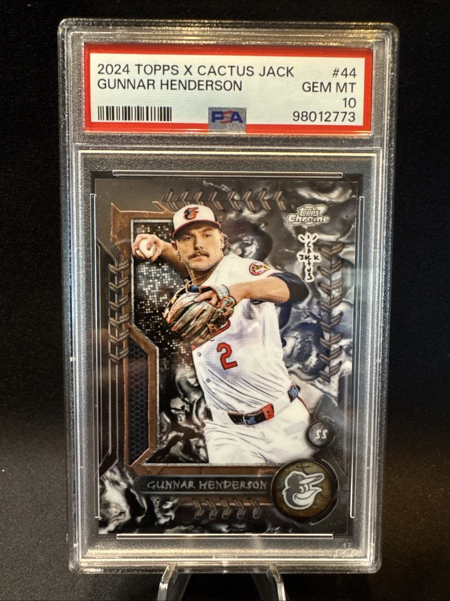 Carte Sportive Travis Scott Cactus Jack Hank Aaron 2024 Topps Chrome - Near Mint, Multiple