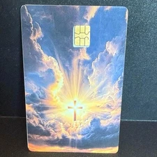 Heavenly Light Credit Debit Card Skin Anime Artwork Sticker Waterproof