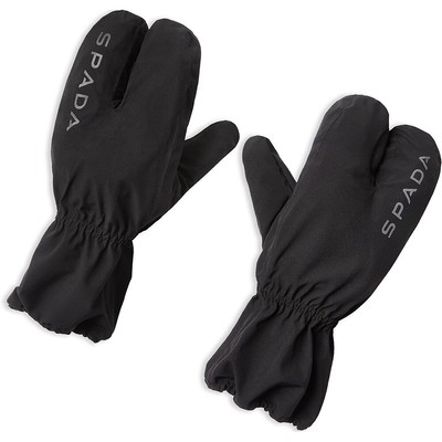 Spada Acqua Shield Motorrad Motorbike wasserdichte atmungsaktive Overmitts - schwarz