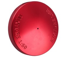 Tankdeckel Aluminium CNC 6061 V3 Rot Ø 40mm ...
