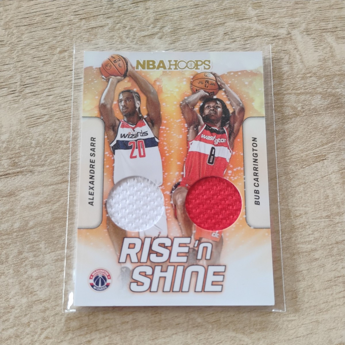 2024-25 Panini Nba Hoops - Rise N Shine Dual Memorabilia