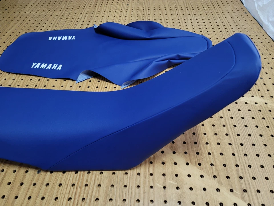 FUNDA ASIENTO YAMAHA TTR125 2000 A 2007 (AZUL) (Y*-193) Foto 4 de 4
