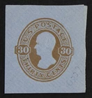 CKStamps: US Cut Square Stamps Collection Scott#U339a Unused H NG
