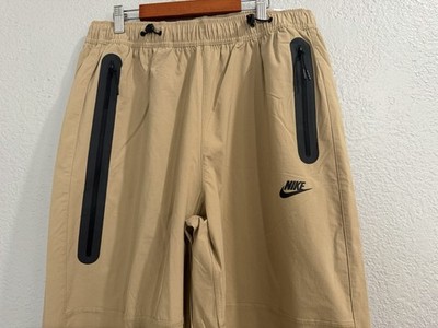 Nike Tech Woven Oversized Pants Men's Size L Beige HM7158-297 $135