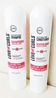 Lus Love ur Curls Shampoo Step 1 Conditioner Step 2 for All Curl Types 8.5 oz