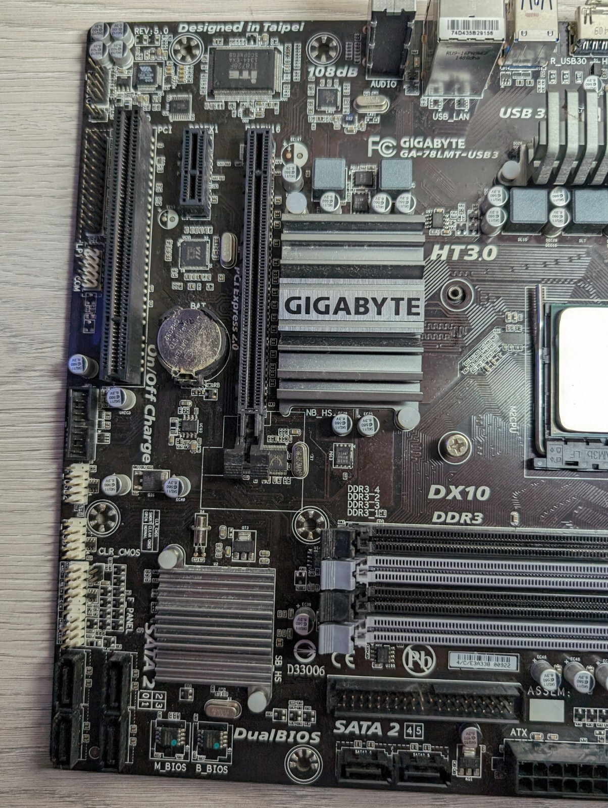 Gigabyte AMD FX Socket AM3 HT3.0 DDR3 Motherboard CPU INCLUDED eBay